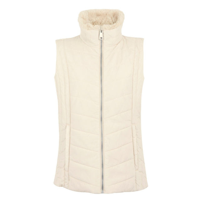 Light Vanilla - Front - Regatta Womens-Ladies Wildrose Baffled Gilet
