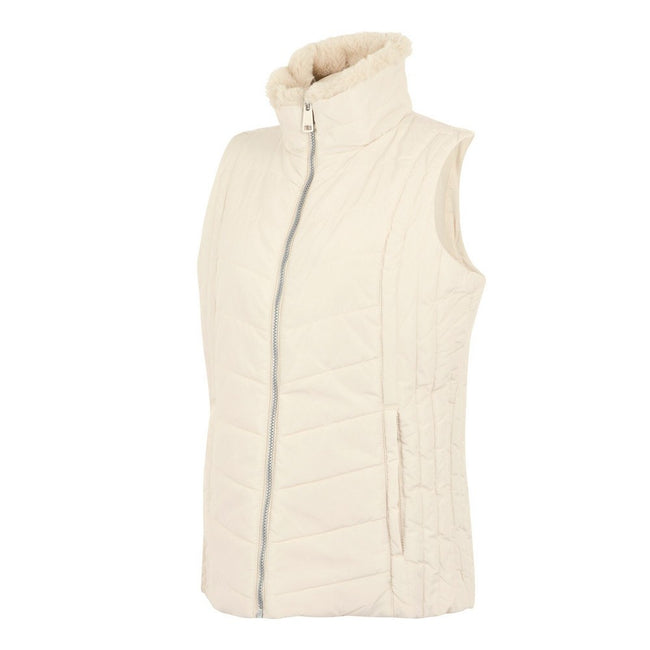 Light Vanilla - Side - Regatta Womens-Ladies Wildrose Baffled Gilet