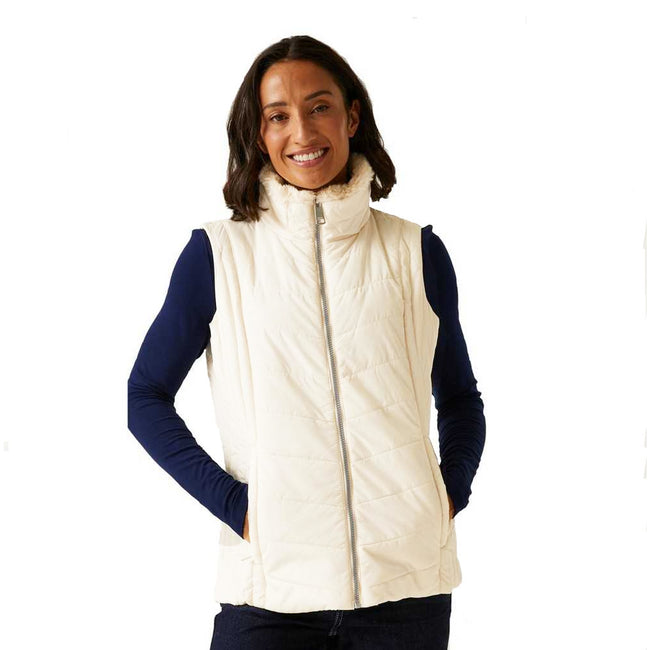 Light Vanilla - Lifestyle - Regatta Womens-Ladies Wildrose Baffled Gilet