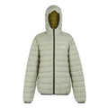 Abbeystone-Nephrite Green - Front - Regatta Mens Marizion Baffled Hooded Padded Jacket