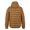 Nut Brown - Back - Regatta Mens Marizion Baffled Hooded Padded Jacket