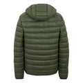 Olive Green - Back - Regatta Mens Marizion Baffled Hooded Padded Jacket