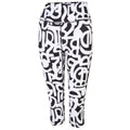 Black-White - Side - Dare 2B Womens-Ladies Influential Graffiti 3-4 Leggings