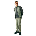 Agave Green-Ash - Side - Regatta Mens Clumber IV Full Zip Hybrid Jacket