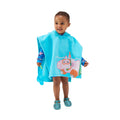 Atoll Blue - Pack Shot - Peppa Pig Childrens-Kids Hooded Beach Towel