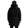 Black - Pack Shot - Dare 2B Girls Striking III Quilted Parka
