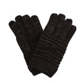 Black - Front - Regatta Womens-Ladies Multimix IV Winter Gloves