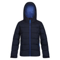 Navy-New Royal - Front - Regatta Professional Childrens-Kids Thermal Padded Jacket