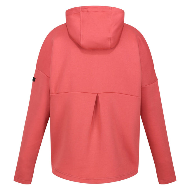 Mineral Red - Back - Regatta Womens-Ladies Rossall Full Zip Hoodie