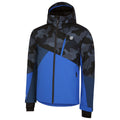 Olympian Blue-Black - Side - Dare 2B Mens Baseplate Geometric Ski Jacket