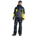 Neon Spring-Black - Close up - Dare 2B Mens Baseplate Geometric Ski Jacket