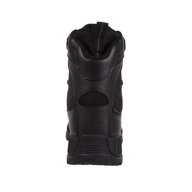 Black - Back - Regatta Professional Mens Action Leather Safety Boots