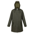 Dark Khaki - Front - Regatta Womens-Ladies Fantine Baffled Padded Jacket