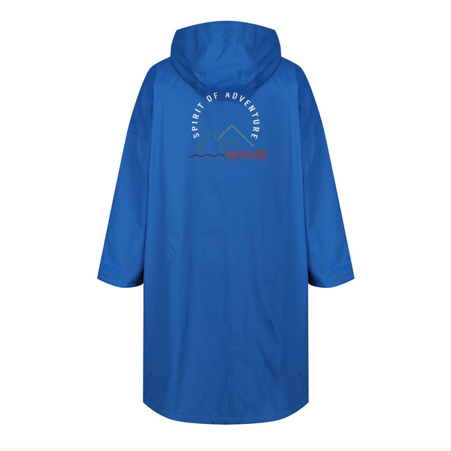 Oxford Blue - Back - Regatta Unisex Adult Waterproof Fleece Lined Changing Robe