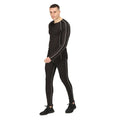Black - Lifestyle - Regatta Professional Mens Long-Sleeved Base Layer Top