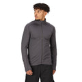 Seal Grey - Side - Regatta Professional Mens Stretch Full Zip Midlayer