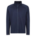 Navy - Front - Regatta Professional Mens Stretch Full Zip Midlayer