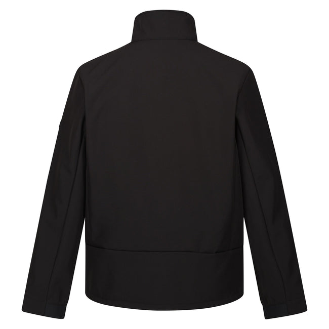 Black - Back - Regatta Mens Dendrick Soft Shell Jacket
