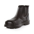 Black - Close up - Regatta Mens Waterproof Action Leather Dealer Boots
