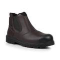Peat - Front - Regatta Professional Mens Waterproof Action Leather Dealer Boots