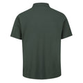 Dark Green - Back - Regatta Mens Pro 65-35 Short-Sleeved Polo Shirt