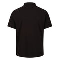 Black - Back - Regatta Mens Pro 65-35 Short-Sleeved Polo Shirt