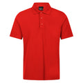 Classic Red - Front - Regatta Mens Pro 65-35 Short-Sleeved Polo Shirt