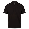 Black - Front - Regatta Mens Pro 65-35 Short-Sleeved Polo Shirt