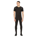 Black - Lifestyle - Regatta Professional Mens Short-Sleeved Base Layer Top