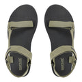 Nephrite Green-Black - Pack Shot - Regatta Mens Vendeavour Sandals