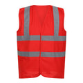 True Red - Front - Regatta Professional Unisex Adult Hi-Vis Vest