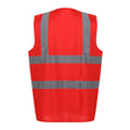 True Red - Back - Regatta Professional Unisex Adult Hi-Vis Vest
