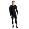 Black - Lifestyle - Dare 2B Mens In The Zone II Thermal 3-4 Leggings