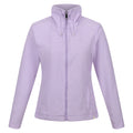 Purple Rose Marl - Front - Regatta Womens-Ladies Kizmit Marl Half Zip Fleece Top