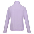 Purple Rose Marl - Back - Regatta Womens-Ladies Kizmit Marl Half Zip Fleece Top