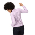Purple Rose Marl - Lifestyle - Regatta Womens-Ladies Kizmit Marl Half Zip Fleece Top