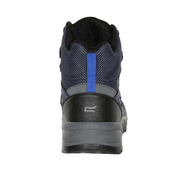 Navy-Oxford Blue - Back - Regatta Mens Vendeavour Walking Boots