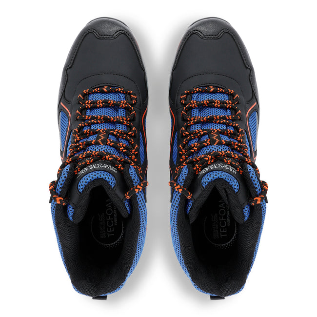 Olympian Blue-Black-Tango - Lifestyle - Regatta Mens Vendeavour Walking Boots