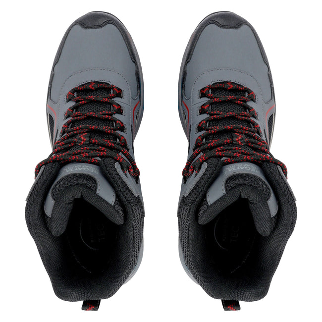Granite-Rio Red - Pack Shot - Regatta Mens Vendeavour Walking Boots