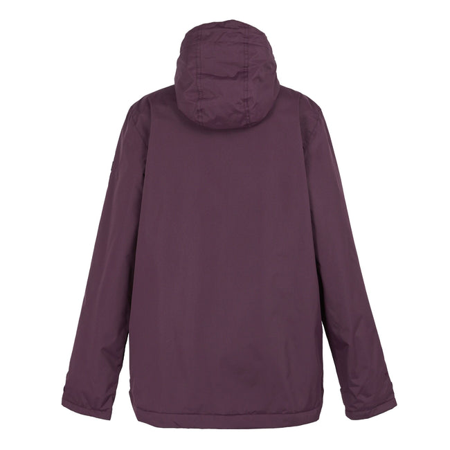 Deep Plum - Back - Regatta Womens-Ladies Broadia Waterproof Jacket