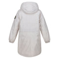 Beige-Black - Back - Regatta Womens-Ladies Christian Lacroix Cailar Pearl Longline Waterproof Jacket