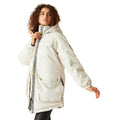 Beige-Black - Side - Regatta Womens-Ladies Christian Lacroix Cailar Pearl Longline Waterproof Jacket