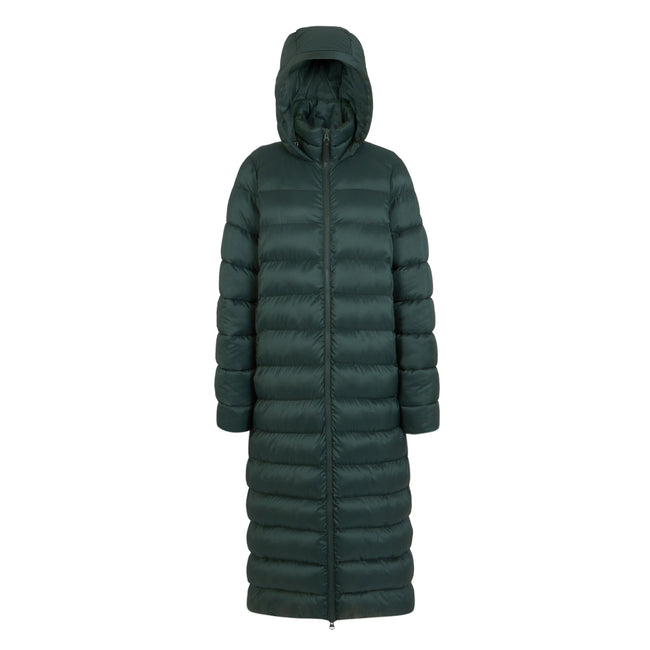 Darkest Spruce - Front - Regatta Womens-Ladies Elender Baffled Hooded Jacket