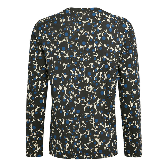 Berry Bubble Blue - Back - Regatta Womens-Ladies Orla Kiely Printed Long-Sleeved T-Shirt