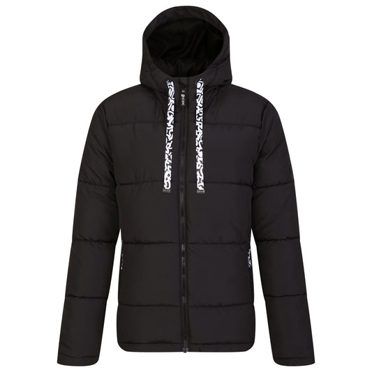 Black - Front - Dare 2B Womens-Ladies Society Padded Jacket