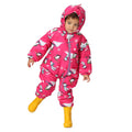 Pure Pink - Pack Shot - Dare 2B Baby Bambino II Snow Animals Waterproof Snowsuit
