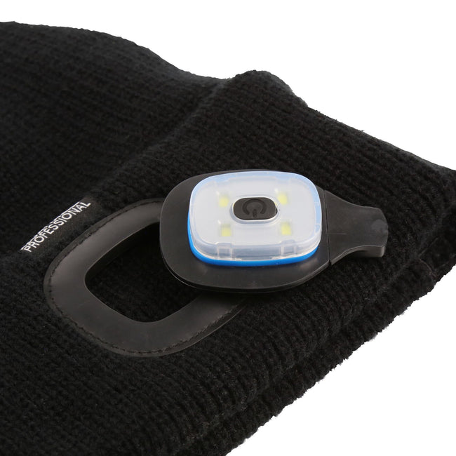 Black - Side - Regatta Professional Unisex Adult Torch Beanie