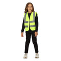 Fluro Yellow - Lifestyle - Regatta Professional Childrens-Kids Hi-Vis Vest