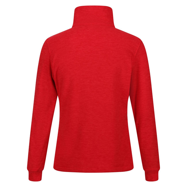 Miami Red - Back - Regatta Womens-Ladies Azaelia Marl Full Zip Fleece Jacket