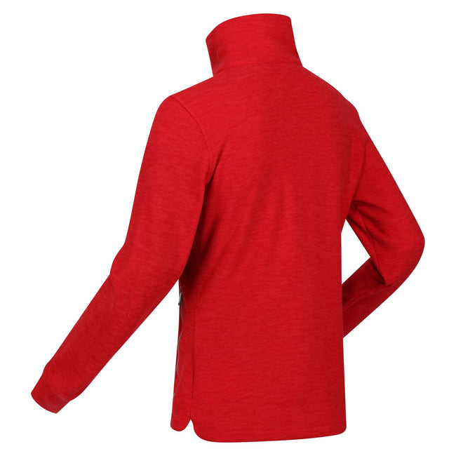 Miami Red - Lifestyle - Regatta Womens-Ladies Azaelia Marl Full Zip Fleece Jacket
